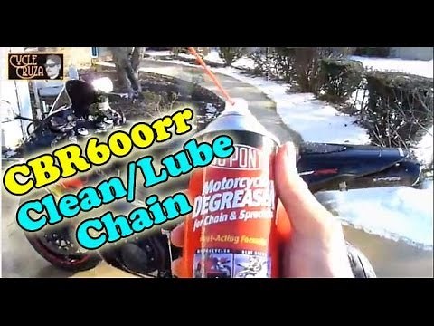 Clean Motorcycle Chain - DIY Maintenance Series