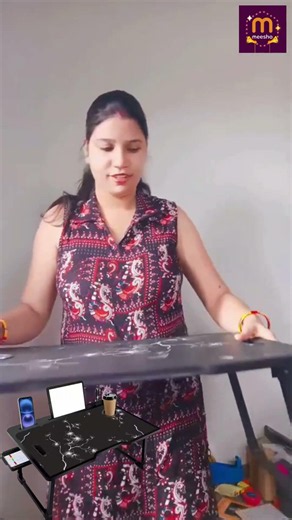 Best Laptop Table Under ₹300 😱 | Work From Bed Setup | Study Table Review #shorts