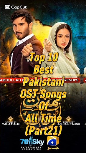 Top 10 Pakistani OST of All Time Part 21 | Unforgettable Drama Songs | Soulful & Emotional Playlist