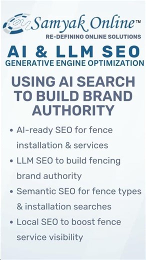 AI & LLM SEO Agency for Fence Installers