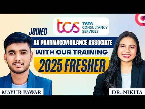 Joined Tata Consultancy Services as a Pharmacovigilance Associate | 2025 Fresher Success Story 🚀