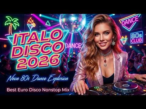 Italo Disco 2026 🚀 Neon 80s Dance Explosion | Best Euro Disco Nonstop Mix