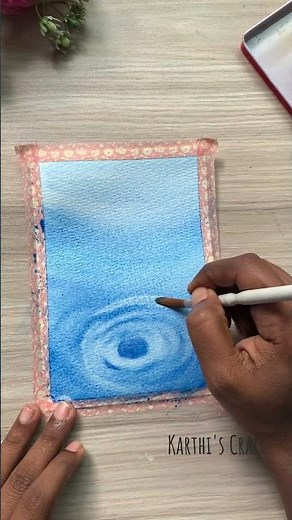 This painting is almost finished😵‍💫🥴 #shortsfeed #shortsvideo #painting #watercolor #tutorialtamil