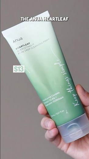 anua heartleaf quercetinol pore deep cleansing foam review