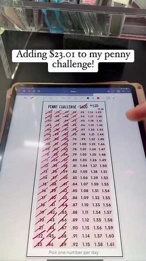 700K views · 2.3K reactions | This penny challenge has been the EASIEST way to save money! | Baddies and Budgets | Facebook