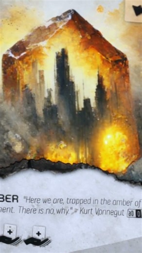 Now on Kickstarter: Ashes & Amber - the epic civilization card game.