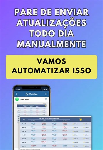 Automação de Relatórios no WhatsApp para Empresas