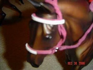 Toy Horse Jumping(first breyer video EVER made)