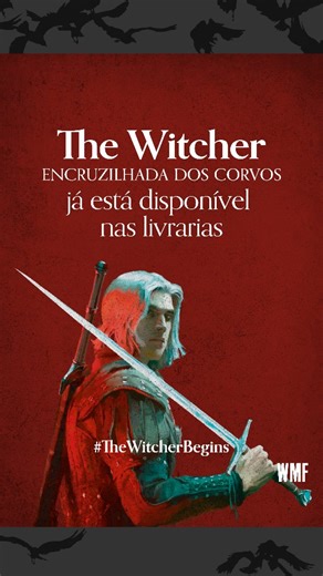 Editora WMF Martins Fontes on Instagram: "THE WITCHER | LANÇAMENTO MUNDIAL Toda lenda tem um começo. E a de Geralt de Rívia começa aqui... "Encruzilhada dos corvos", novo livro da saga The Witcher, já está nas livrarias. Disponível em capa dura, brochura ou e-book - do jeito que você preferir ler. Tradução: Luiz Henrique Budant (@luizhenriquebudant) #TheWitcherBegins #AndrzejSapkowski #TheWitcher #encruzilhadadoscorvos"