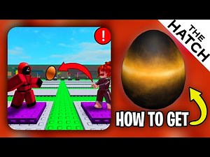 [THE HATCH] How To Get EGG TOSS 2 PLAYER SQUID GAME Light Egg in Roblox Egg Hunt 2025 Event Tutorial