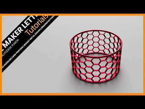 Master Fusion: Circular Honeycomb Pattern Design Tutorial