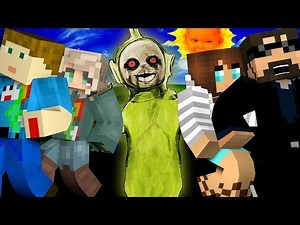 DON'T GET KILLED by the VACUUM! Teletubbies MURDER RUN! in Minecraft!