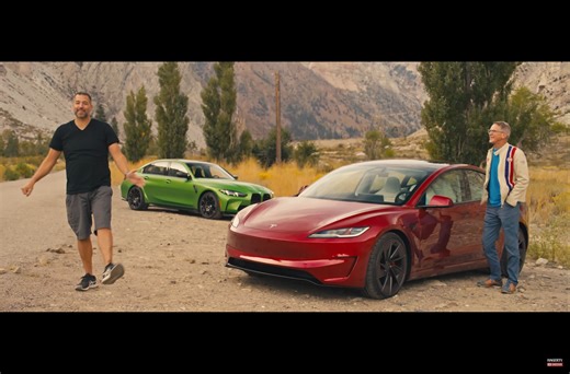 Tesla Model 3 Performance vs BMW M3 Competition - Track Battle