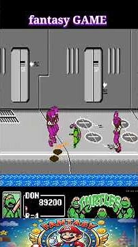 Ninja Turtles TMNT. 80s Gaming Everyone play it's.