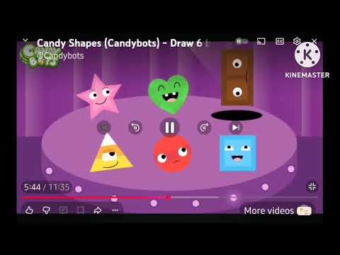 Candybots Shapes 10 Basic Shape Draw ✏️