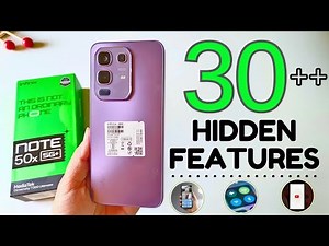 Infinix Note 50x 5G+ Tips And Tricks | Infinix Note 50x 5G Hidden Features Top 30++