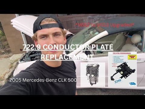 05 Mercedes CLK500 722.9 Conductor Plate DIY Programming/Replacement