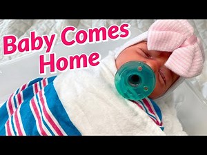 Bringing Baby Home | Realistic Newborn Reborn Doll First Night Home Routine