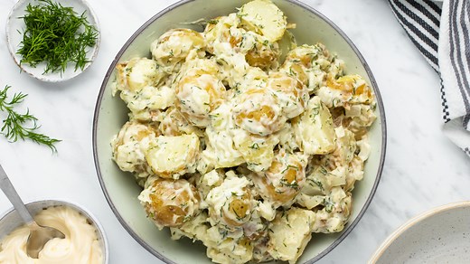 Creamy Dill Potato Salad Recipe - Tasting Table