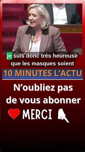 Marine Le Pen démontre qui soutient nos agriculteurs.