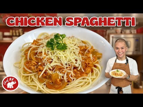 CHEF RV’s SWEET & CREAM CHICKEN SPAGHETTI