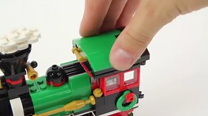 Lego 10254 Winter Holiday Train - Lego Speed Build