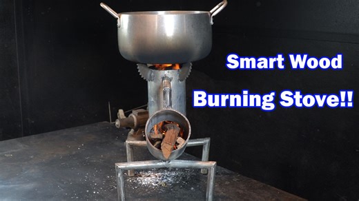 15K views · 121 reactions | Great Ideas - How To Make A Powerful Smokeless Smart Wood Burning Stove - Craft Tips and Tricks | Cʀᴀꜰᴛs Tɪᴘs | Facebook