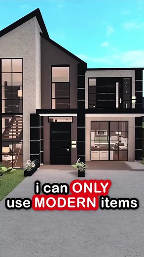 Bloxburg Modern House Build Tutorial: Marliina's Design