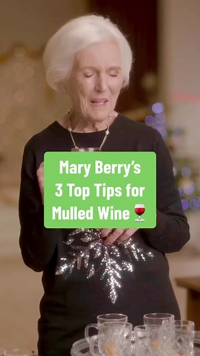 Mary Berry is here to spill the secrets to the perfect mulled wine. 🍷🎁🍷 #maryberry #mulledwine #christmas #pbsfood
