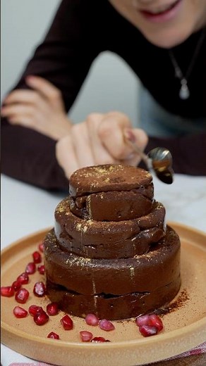 Gesunder Schokoladenpudding 🍫🧡 einfaches Dessert 🌟 #mrsflury #vegan