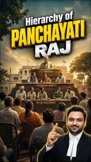 Hierarchy Of PANCHAYATI RAJ in India Explained! #panchayat