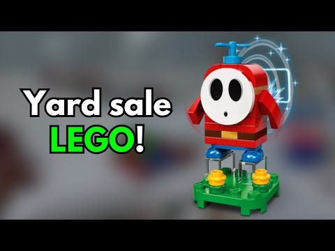 $15 for 8 LEGO Mario character packs…