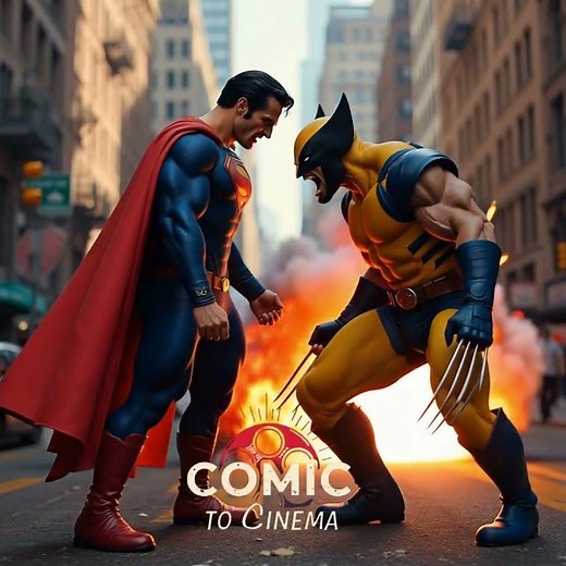 Superman vs Wolverine | Ultimate Battle of Strength & Fury (4K Short Film)”