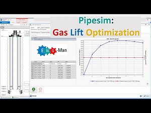 Pipesim 5: Gas Lift Optimization Plot