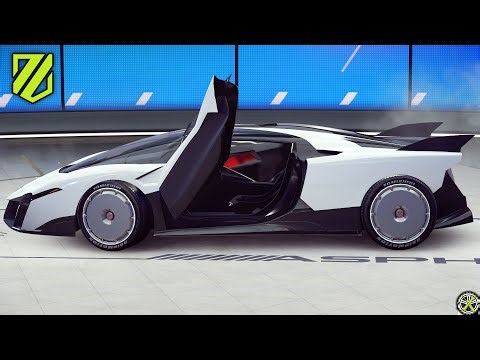 Raesr Aglaia - Test Drive on 3 tracks: Asphalt Legends