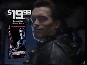 Terminator 2: Judgment Day VHS Commercial (1992)