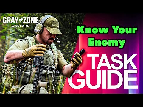 Know Your Enemy Task Guide - Gray Zone Warfare