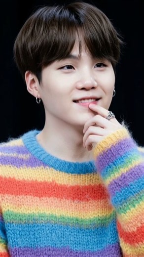 “When Suga shows love, it feels calming like a warm melody. “His presence = peace. His vibe = love.”