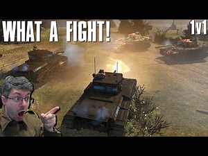CROMWELLS VS PANTHERS - 1v1 - Company of Heroes 2