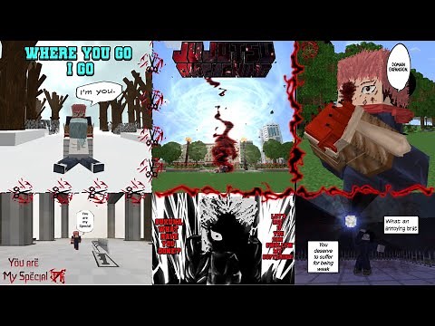 Shinjuku Yuji Showcase | Jujutsu Awakening Minecraft Jjk addon mcpe [ v1.21.94-1.21.111 ]