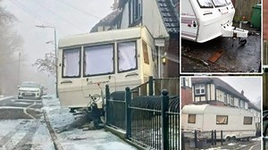Our nightmare neighbours’ ugly caravan has blocked our pavement for 4 months