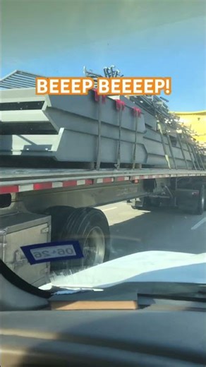 BEEEEP BEEEEP! #automobile #traffic #youtubeshorts #funny #trucker