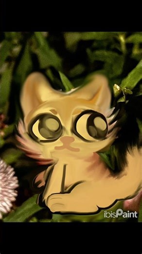 Made art of a small creature with the smudge tool on #ibispaintx (Pt 4) #speedpaint#digitalart#art