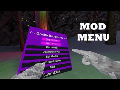 Gorilla Buddies V2 Mod Menu - Gorilla Tag VR