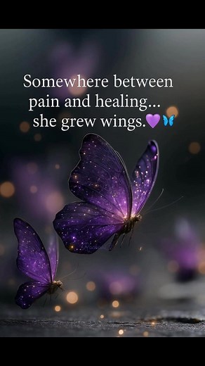 Somewhere between pain and healing… she grew wings. There is a sacred space between the moment life breaks you and the moment you rise again. It’s quiet there—unseen, uncelebrated. In that space, you learn to breathe through the ache, to sit with the memories, and to speak grace over wounds that still tremble. Healing doesn’t announce itself. It begins softly, in the dark places where you decide—sometimes unknowingly—that you will keep going. That your story isn’t over. That even shattered heart