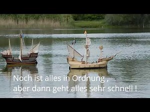 RC Schiffsmodell , Piratenschiff sinkt /Doomsdown Pirate Ship