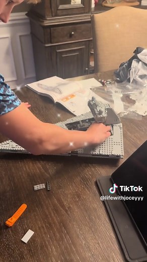 My Son's Imperial Star Destroyer Lego Build