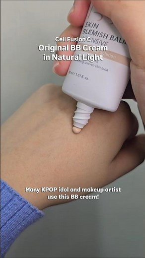 Cell Fusion C Original BB Cream in Natural Light