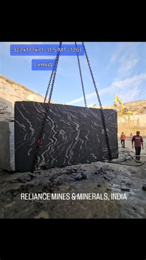 Reliance Mines & Minerals on Instagram: "Black Forest Granite • Nebula Wave Granite • Titanium Black Granite Export Quality Quarry Blocks by RELIANCE MINES & MINERALS INDIA +91 9649889900, +91 90248 11727 sales@reliancemines.com www.reliancemines.com Introducing our Premium Exotic Black Granite — one of the most preferred stones for world-class luxury projects. With deep black tones, dramatic white & silver veins, and high-density structure, this granite is ideal for home office, hotels, villas,