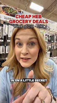 The secret to saving money on groceries at HEB is using digital coupons! #hebdeals #deals #couponing